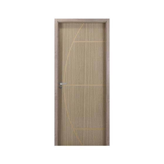 Imagem de Kit Porta de Madeira Decorada 215x94cm com Batente de MDF Ultra 12cm Gaúcha MGM