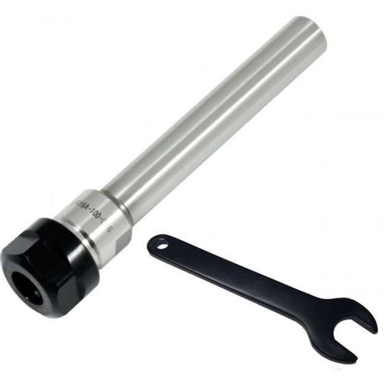 Imagem de Kit Porta Pinças ER20 Haste Paralela 20x100 mm Chave - JG TOOLS