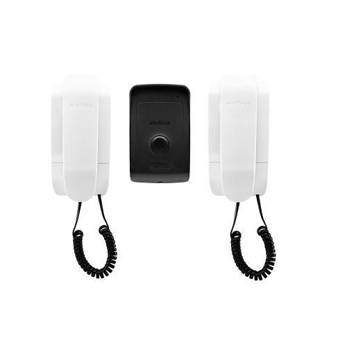 Kit Porteiro Eletrônico com 2 Interfones IPR 1010 Intelbras Menor preço em Kit Porteiro Eletrônico com 2 Interfones IPR 1010 Intelbras