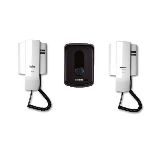 Kit Porteiro Eletrônico com 2 Interfones IPR 8010 Intelbras Menor preço em Kit Porteiro Eletrônico com 2 Interfones IPR 8010 Intelbras