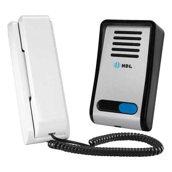 Kit Porteiro Eletrônico HDL F8-S com Interfone AZ-S Menor preço em Kit Porteiro Eletrônico HDL F8-S com Interfone AZ-S