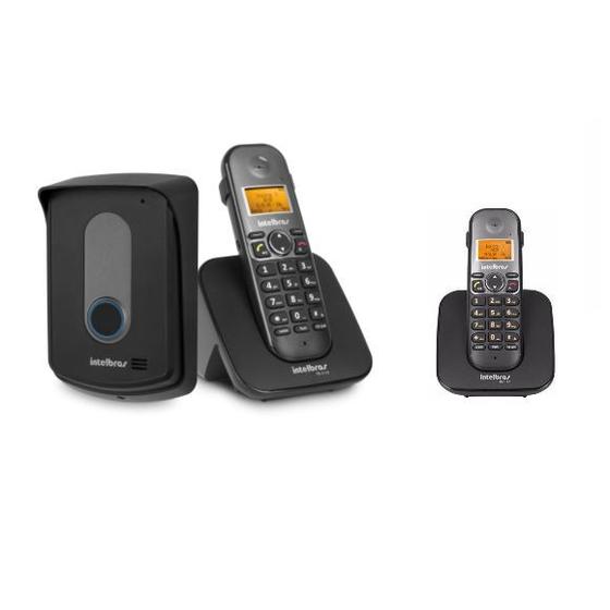 Imagem de Kit Porteiro Eletrônico Sem Fio + 1 Ramal TIS 5010 Intelbras