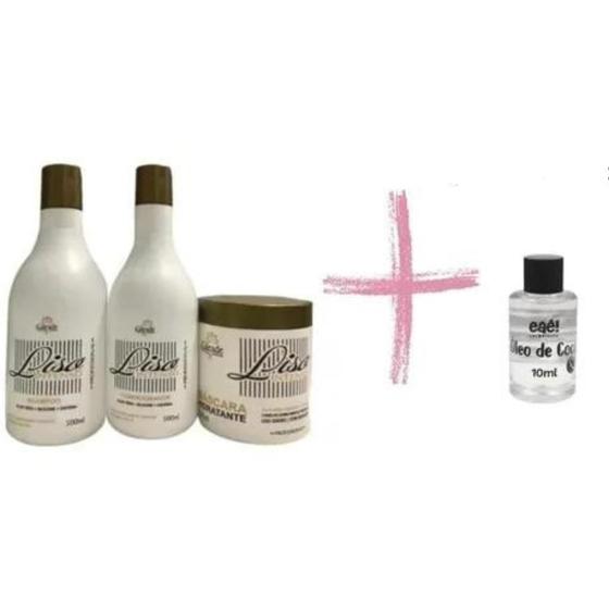 Imagem de Kit Pós Progressiva Liso Intenso 500ml Gileade + Reparador