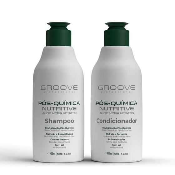 Imagem de Kit Pós Quimica Aloe Vera Groove Professional 2x300ml