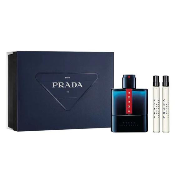 Imagem de Kit prada luna rossa ocean edt 100ml + 2 miniatura 10ml