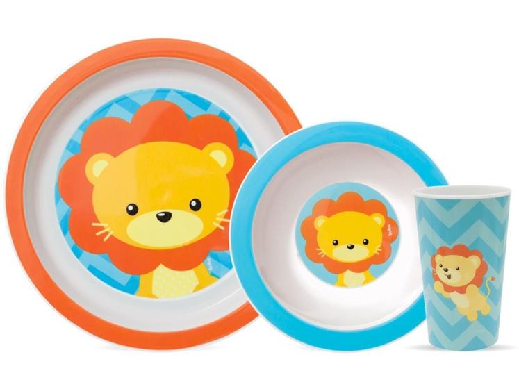 Imagem de Kit Prato Infantil Buba Bowl e Copo Kit Refeição Bebê Introdução Alimentar