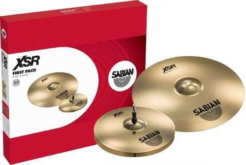 Imagem de Kit Pratos Sabian XSR5011B First Pack 14''Hats 16''Crash