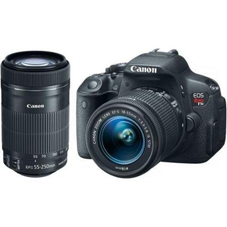 OBJETIVA CANON EF-S 55-250mm F/4-5.6 IS II - lojaportssar