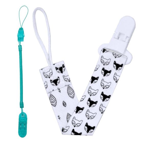 Imagem de Kit Prendedor Mola E Prendedor Estampado Pietra Baby Menimo Menina Infantil Corrente Cordão Bebê Criança Feminino Masculino Animal