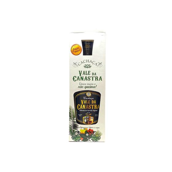 Imagem de Kit Presente Cachaça Vale da Canastra Magnum Primavera 750Ml