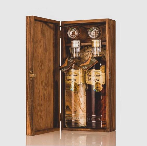 Imagem de Kit presente cachaças