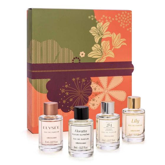 Imagem de Kit Presente de Dia das Mães Coleção Mini Perfumaria (4 itens)