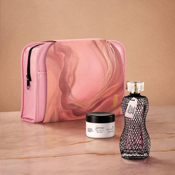 Imagem de Kit Presente Dia dos Namorados Glamour Secrets Black (3 itens)