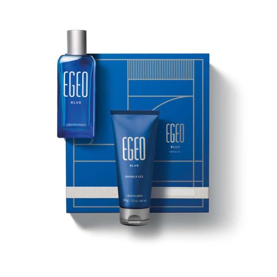 Imagem de Kit Presente Egeo Blue: Desodorante Colônia 50ml + Shower Gel 100g - O Boticário