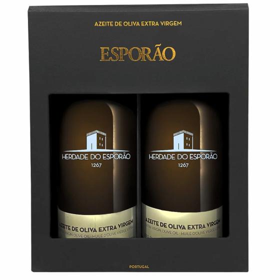 Imagem de Kit Presente Herdade Do Esporão Extra Virgem Caixa Especial 2x500ml