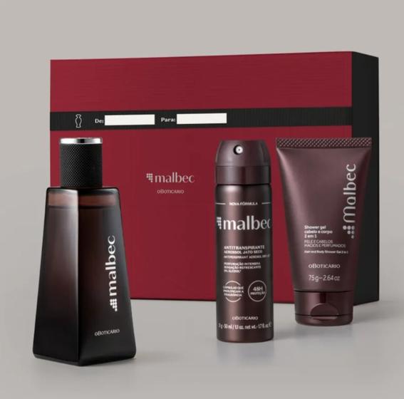 Kit Presente Malbec (3 itens) Menor preço em Kit Presente Malbec (3 itens)