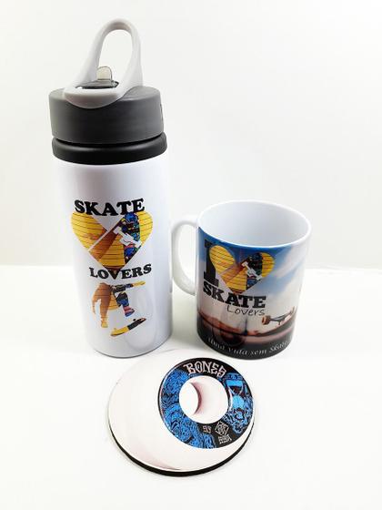 Imagem de Kit Presente Para Skatistas Squezze E Caneca Com Porta Copo
