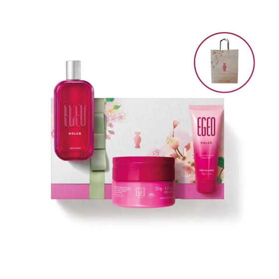 Imagem de Kit Presente Perfume Feminino o Boticário Egeo Dolce