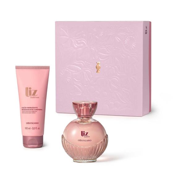 Imagem de Kit Presente Perfume Liz Sublime+ Loção Hidratante Corporal (2 Itens) - Oboticario