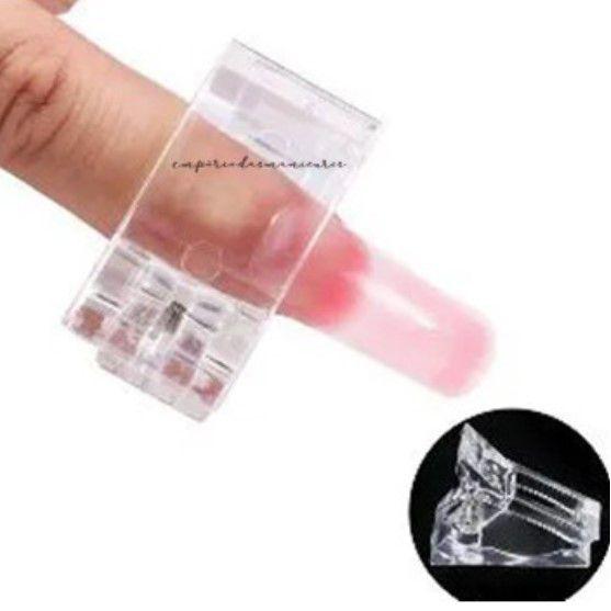 Imagem de KIT Presilhas Para Molde F1 Polygel Poligel Presilha Para Alongamento De Unhas Nail Desing Manicure