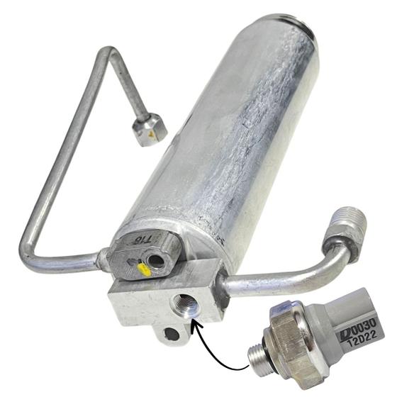 Imagem de Kit Pressostato + Conexões + Filtro Caminhão Ford Cargo