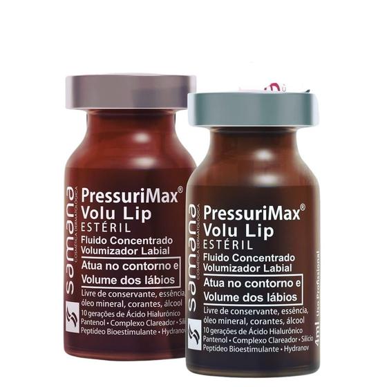 Imagem de Kit Pressurimax Volu Lip Com 2 Frascos