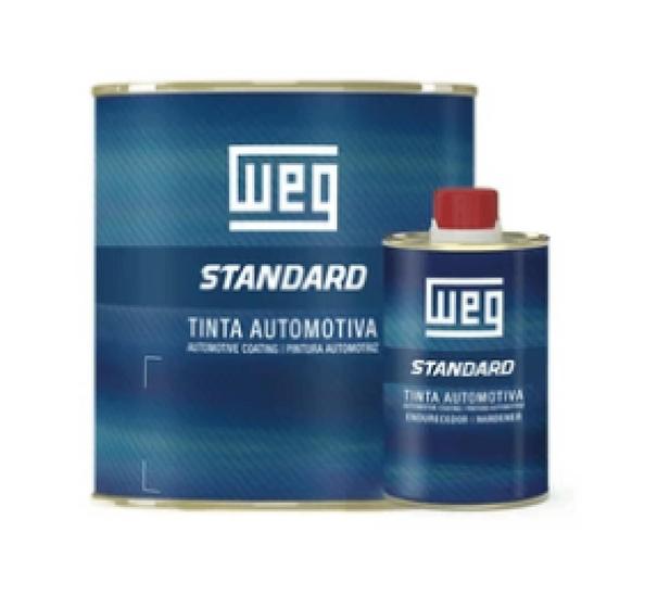 Imagem de Kit Primer PU Cinza 800ml ST 2081 + Endurecedor 100ml ST 5581 - HS WEG