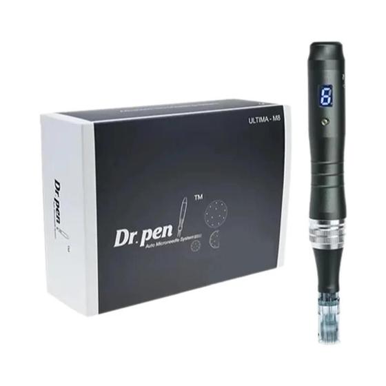 Imagem de Kit Profissional De Microagulhamento Automático Sem Fio Dr. Pen Ultima M8 Com 16 Cartuchos Para