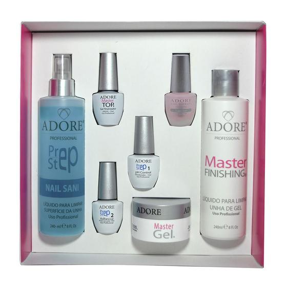 Imagem de Kit profissional Master Gel Pink Adore