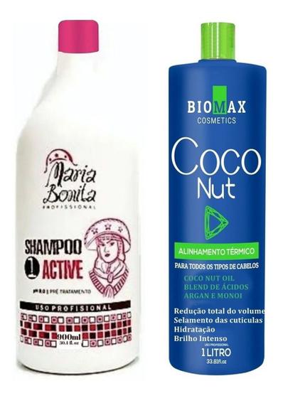 Imagem de Kit Progressiva Coconut Alisamento Profissional