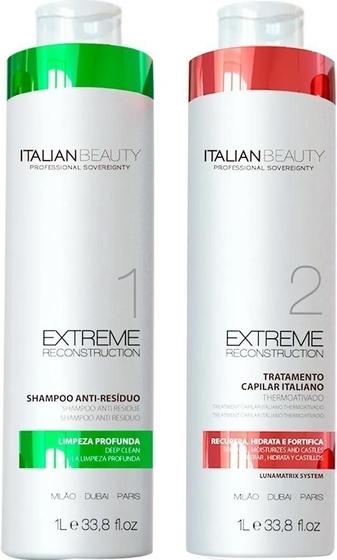 Imagem de Kit Progressiva Extreme Italian Beauty Profissional 2000 Ml