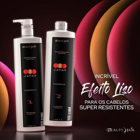 Imagem de Kit Progressiva Japan Alisamento Beaty Hair 2x1 Litros