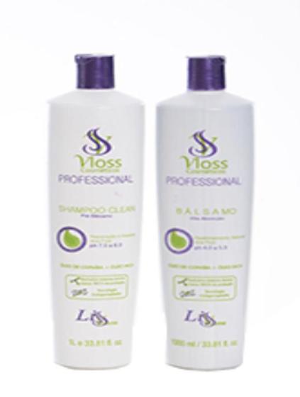 Imagem de KIT Progressiva Natural LISS Sem Formol VLOSS - BRANCO