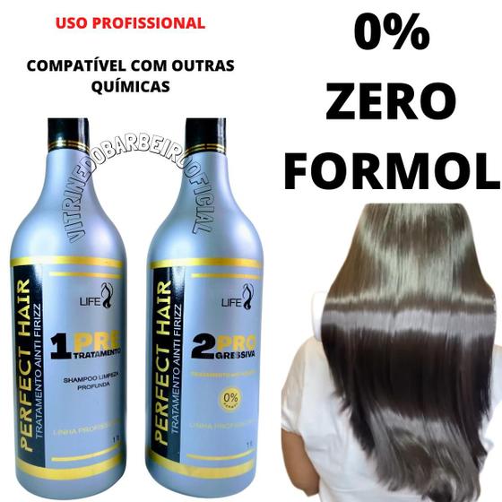 Imagem de Kit Progressiva Profissional Antifrizz Perfect Hair Original