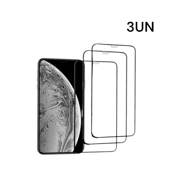 Imagem de Kit Proteção 3UN Películas 3D De Vidro Compatível Com Iphone 11