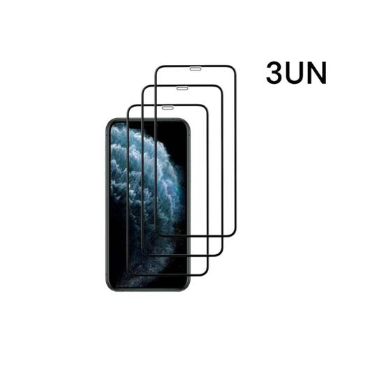 Imagem de Kit Proteção Com 3UN Películas De Vidro 3D Para Iphone 11 PRO