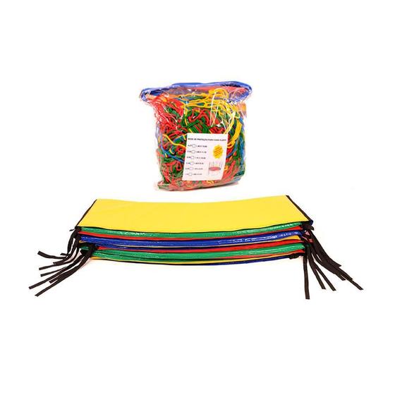 Imagem de Kit Proteção De Molas E Rede De Proteção Cama Elástica 4,27M
