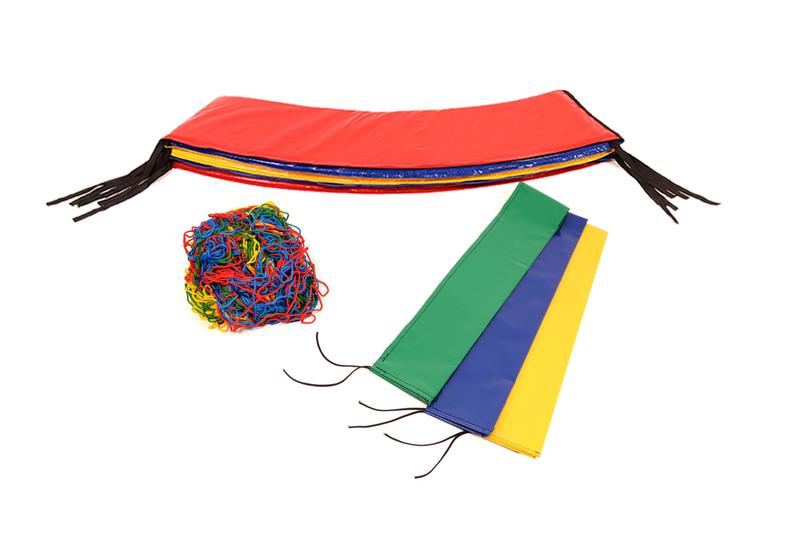 Imagem de Kit Proteção de Molas Rede de Proteção e Capa para Isotubo Cama Elástica 2,00m