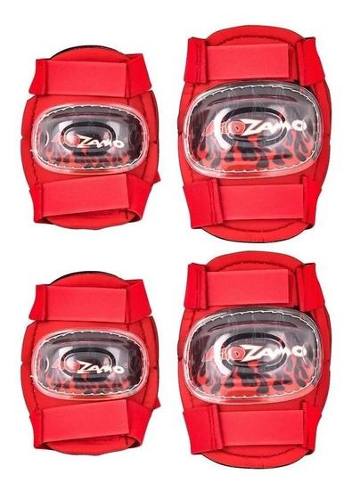 Kit Proteção Infantil Ciclismo Patins KidZamo KZ-011 Cores Menor preço em Kit Proteção Infantil Ciclismo Patins KidZamo KZ-011 Cores