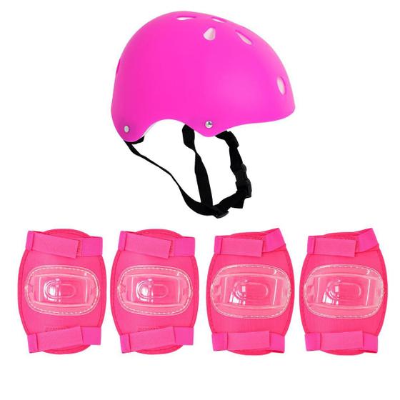 Imagem de Kit Proteção Infantil Dm Radical Capacete Joelheiras E