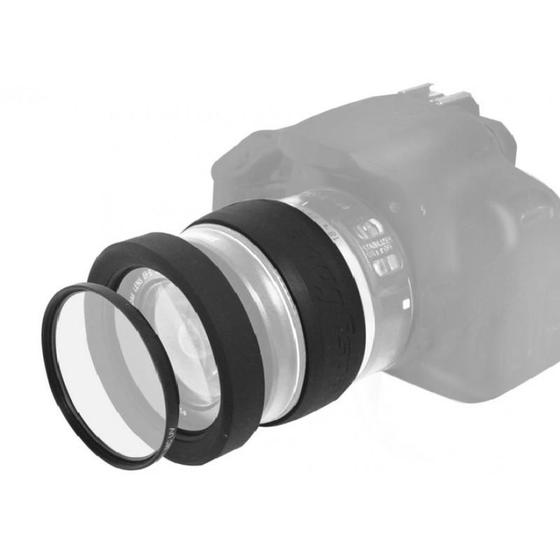 Imagem de Kit Proteção para Lente Fotográfica de 52mm com Filtro MC UV