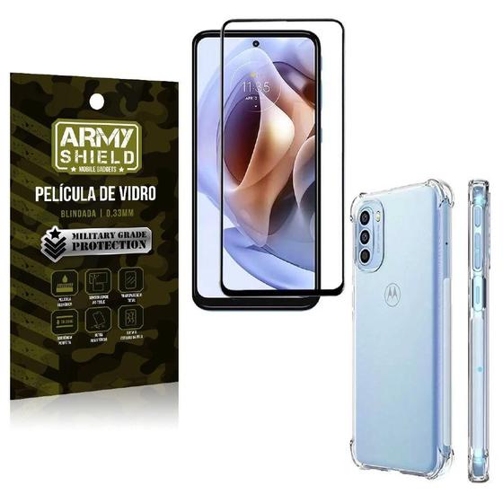 Imagem de Kit Proteção Total Moto G41 Com Capa E Película 3D