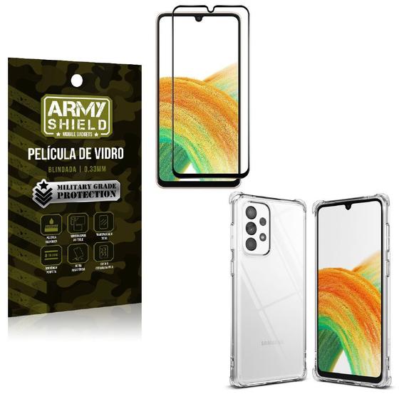 Imagem de Kit Proteção Total Samsung A33 5G com Capa e Película 3D
