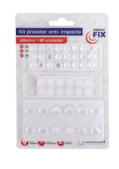 Imagem de Kit Protetor Anti-Impacto Com Adesivo - 48 Un.