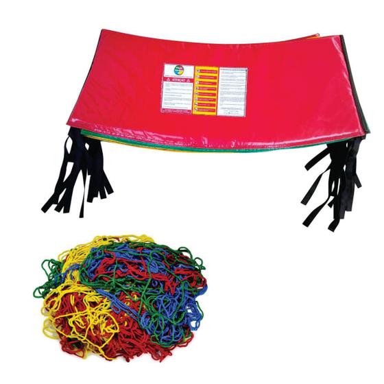 Imagem de Kit Protetor de Molas + Rede Tela de Proteção  4,27m / 4,40m