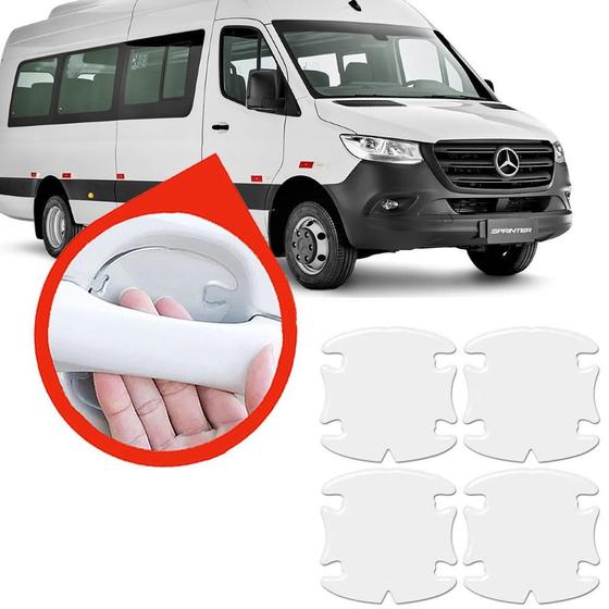 Imagem de Kit Protetor Maçaneta Silicone Mercedes Sprinter 2010 A 2023