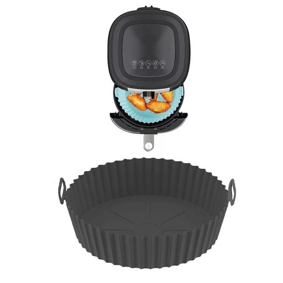 Imagem de Kit Protetor Para Fritadeira Airfryer Elétrica Silicone Alça