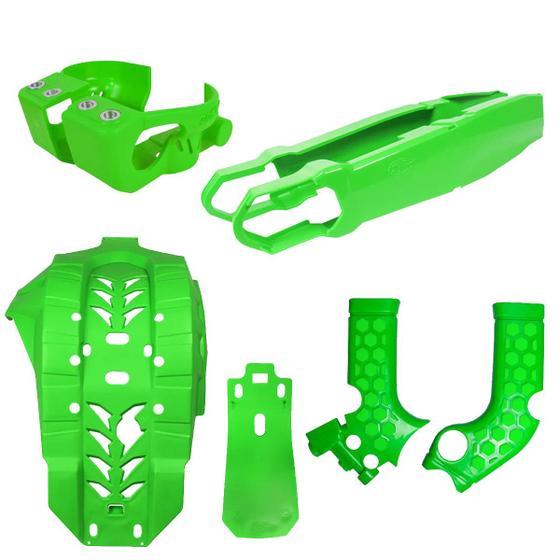 Imagem de Kit Protetores De Motor Quadro Balança Bengala Amx Kxf 450 Kx 450 X/Xc 19/23