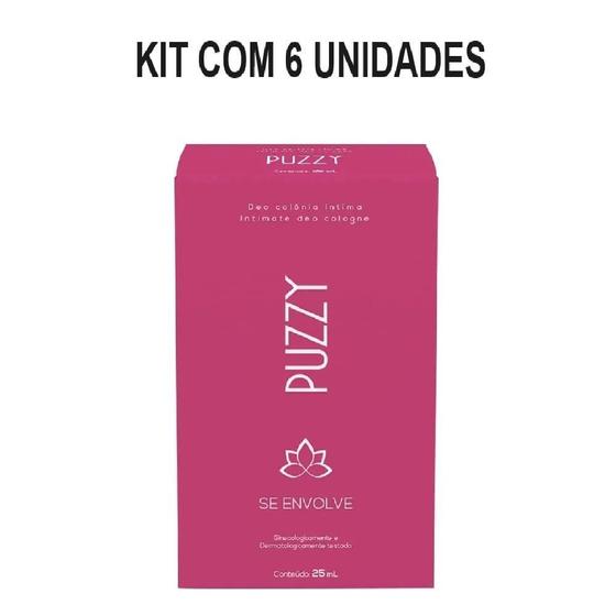 Imagem de Kit Puzzy By Anitta Se Envolve Colônia Íntima 6Un De 25ml