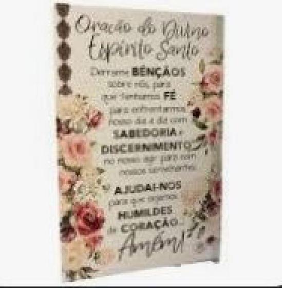 Imagem de Kit quadro com oracao   zenir